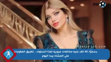 رسميًا: 48 ألف جنيه مخالفات مرورية لهذا السلوك.. تطبيق العقوبات على المشاة يبدأ اليوم